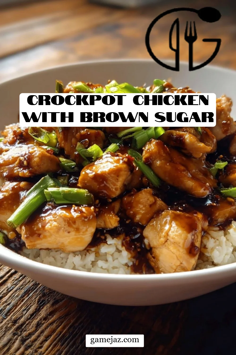 Crockpot Chicken with Brown Sugar