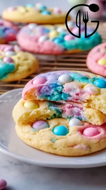 Easter Funfetti Cookies