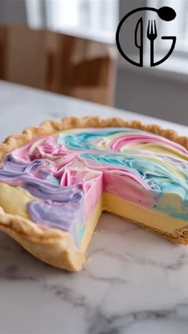 Easter Swirl Pie