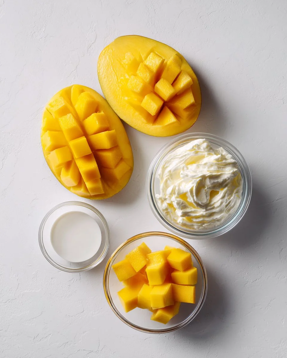 Easy Mango Ice Cream