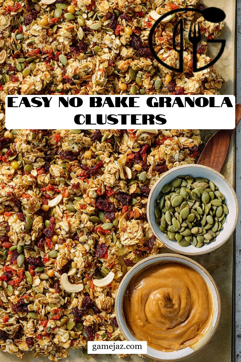 Easy No Bake Granola Clusters