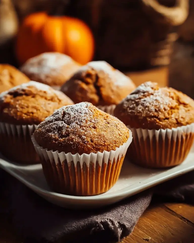 Delicious easy pumpkin spice poke cake with creamy topping and spices