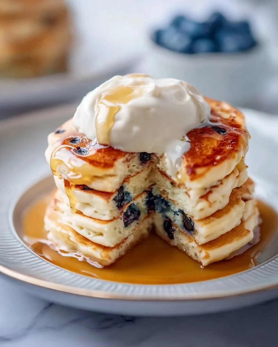 High Protein Cottage Cheese Pancakes