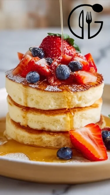 Japanese Fluffy Pancakes