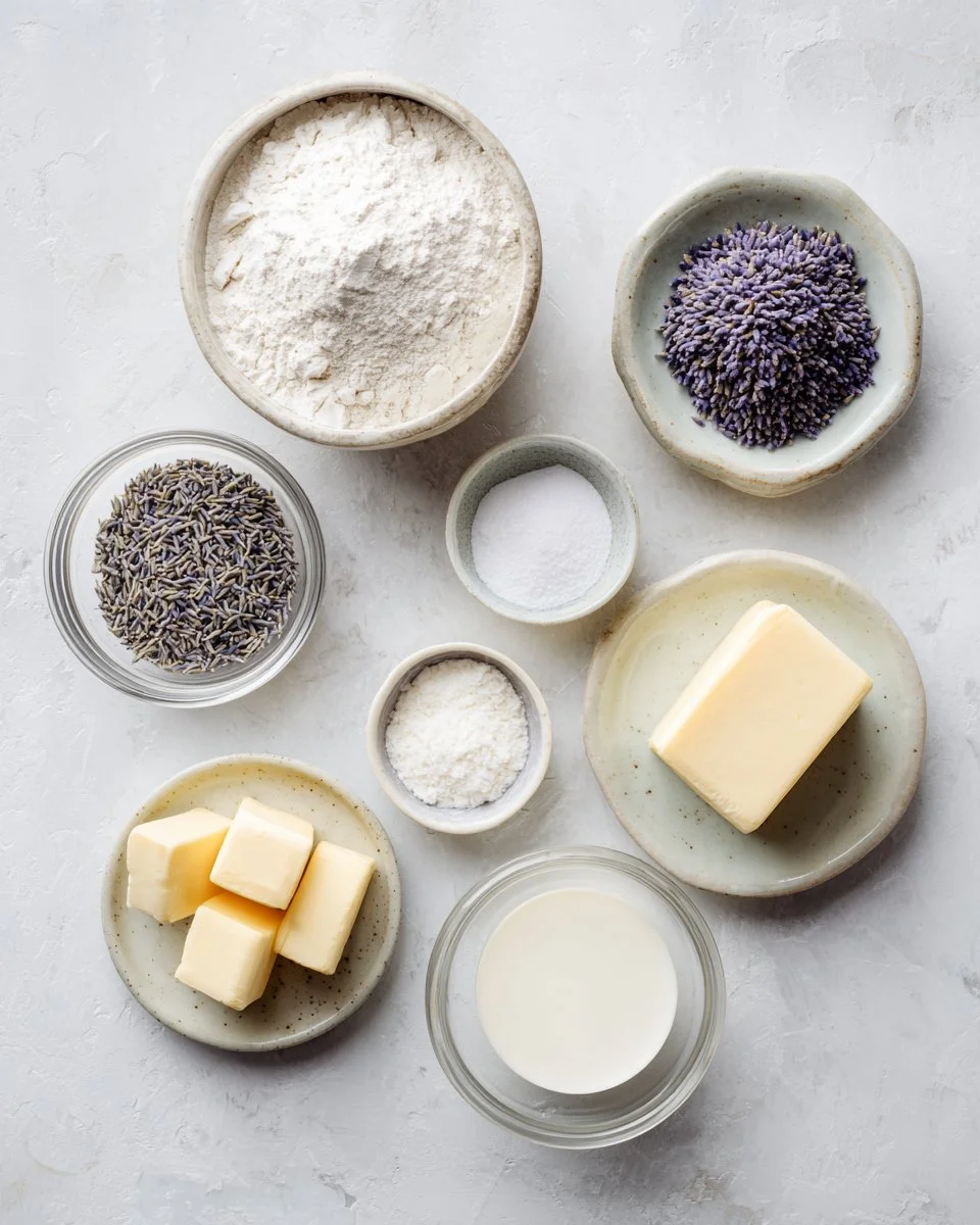 Lavender Scones