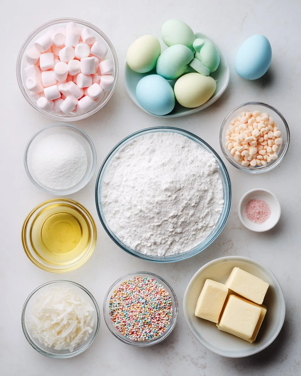 Marshmallow Easter Eggs