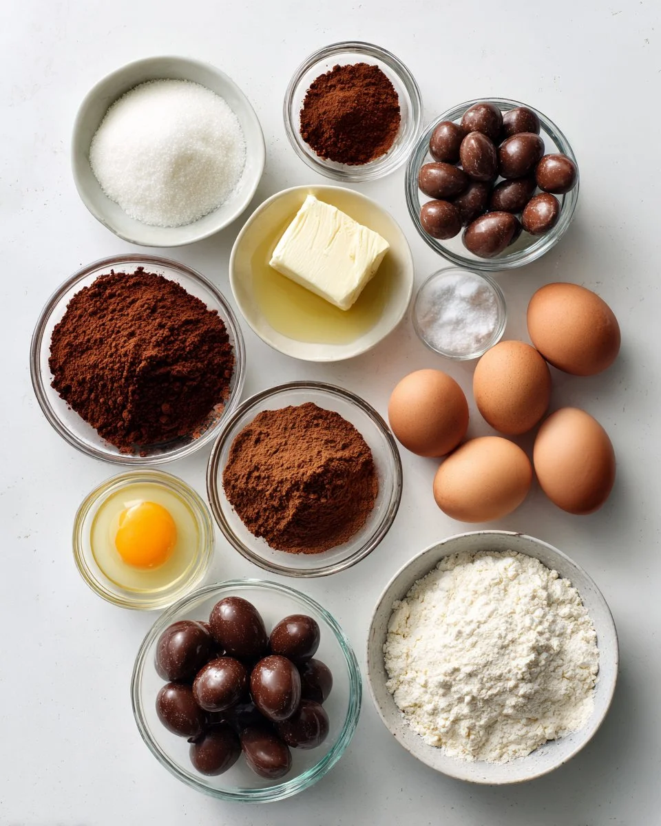 Mini Egg Brownies