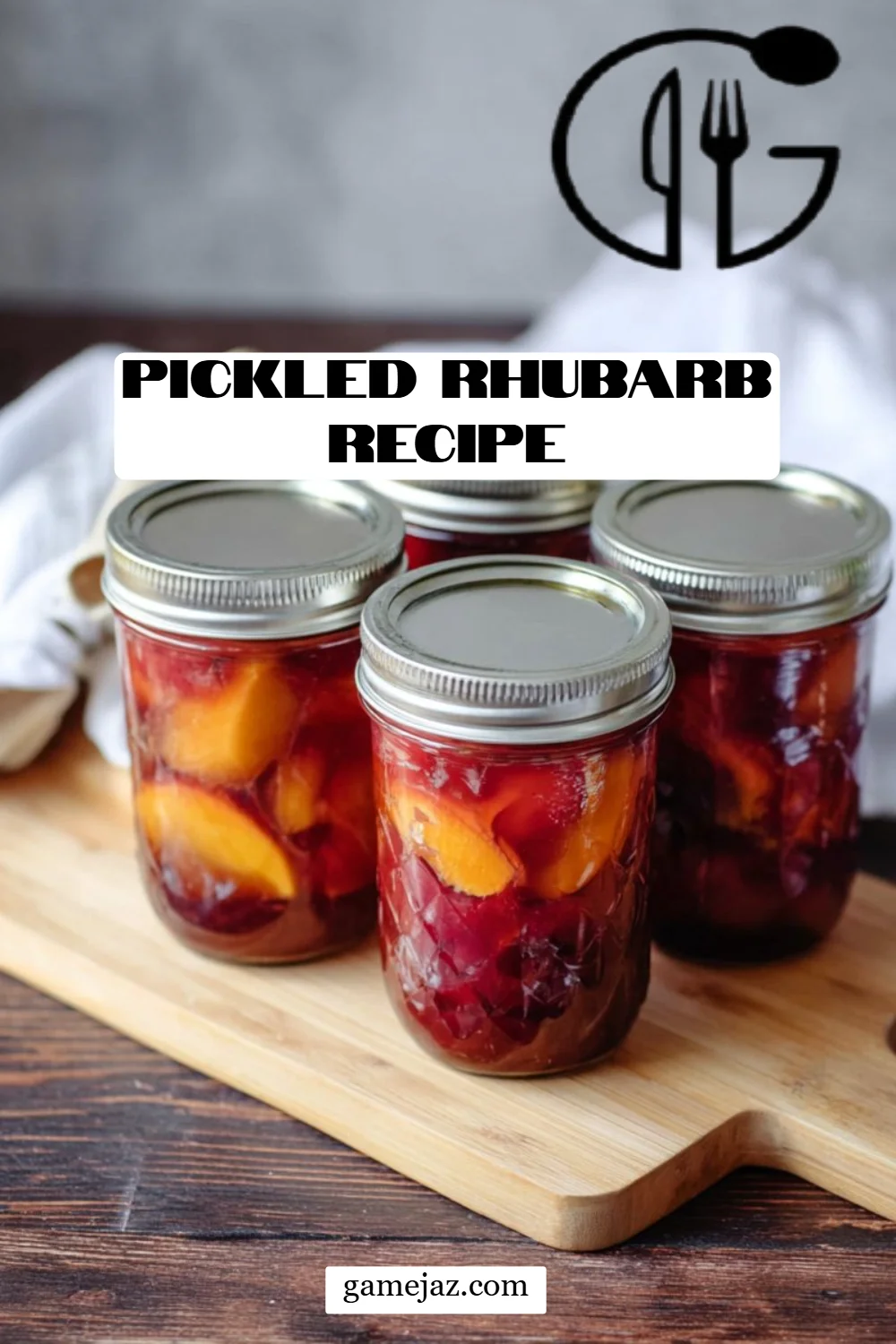 Pickled Rhubarb Recipe