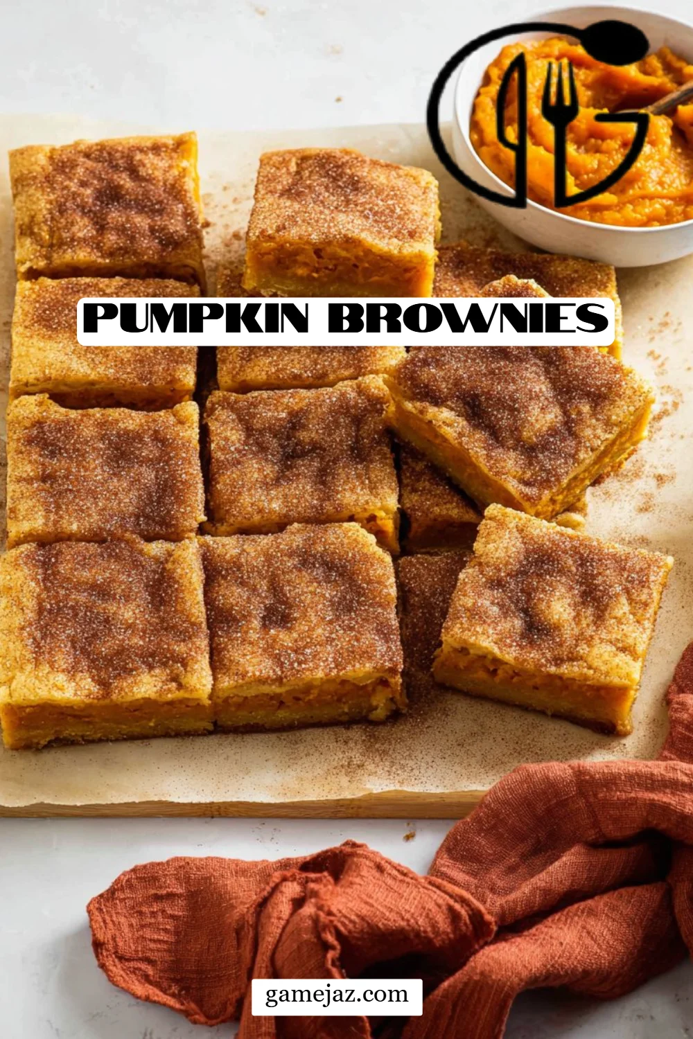 Pumpkin Brownies