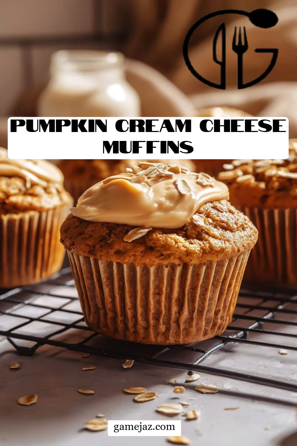 Pumpkin Cream Cheese Muffins