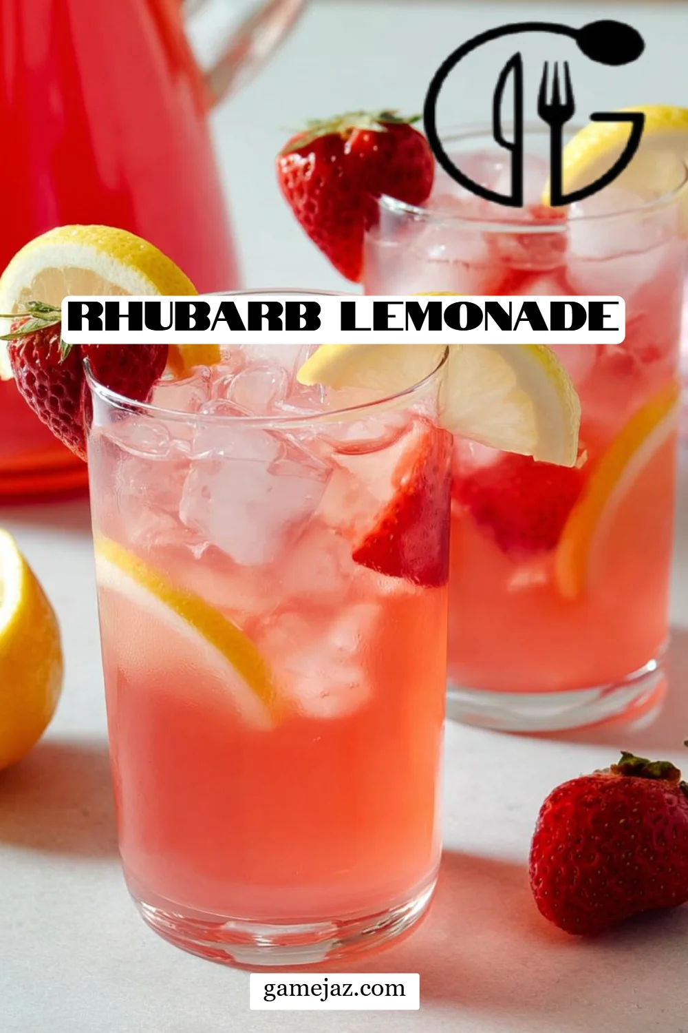 Rhubarb Lemonade