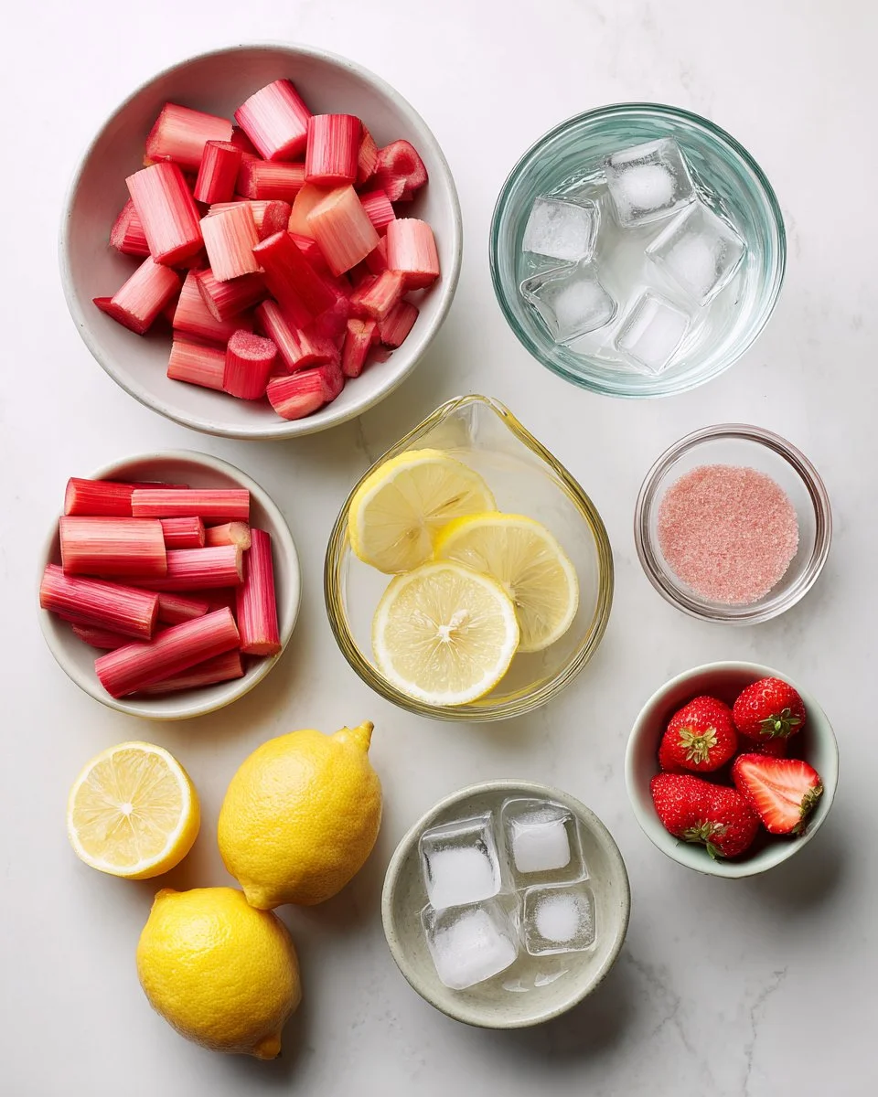 Rhubarb Lemonade