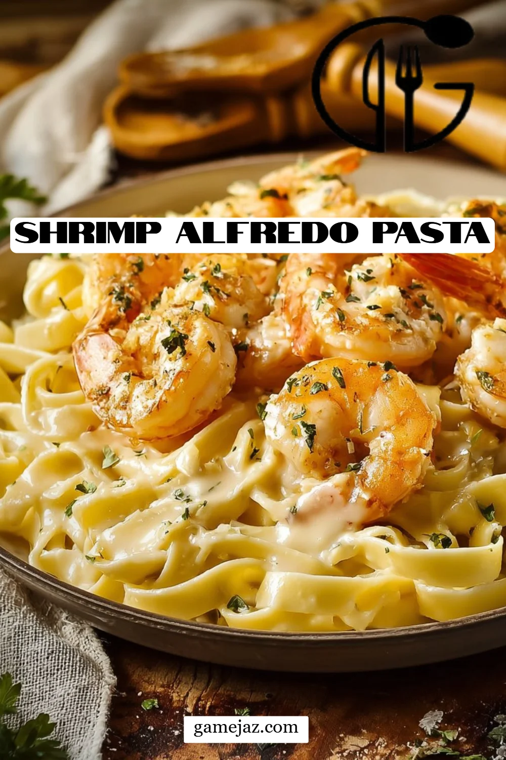 Shrimp Alfredo Pasta