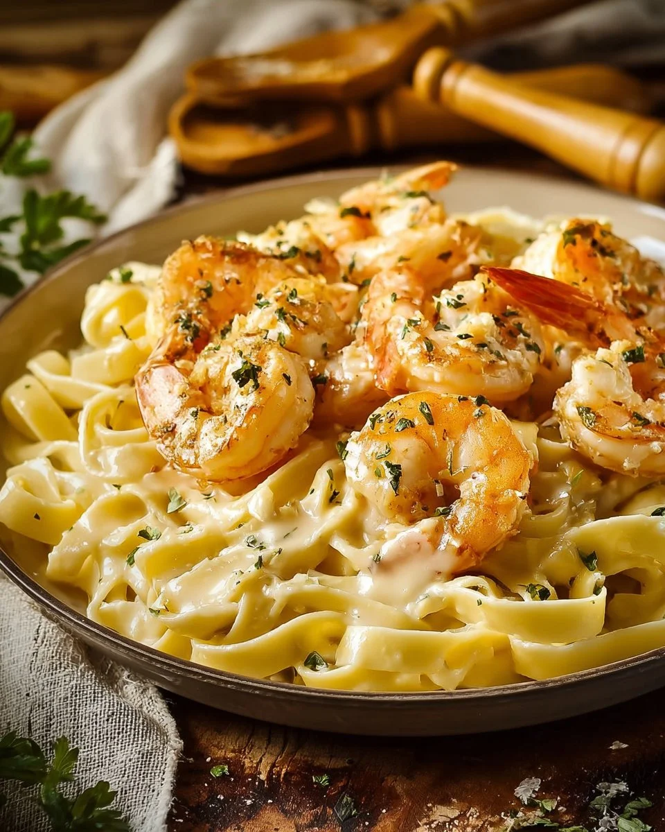 Shrimp Alfredo Pasta