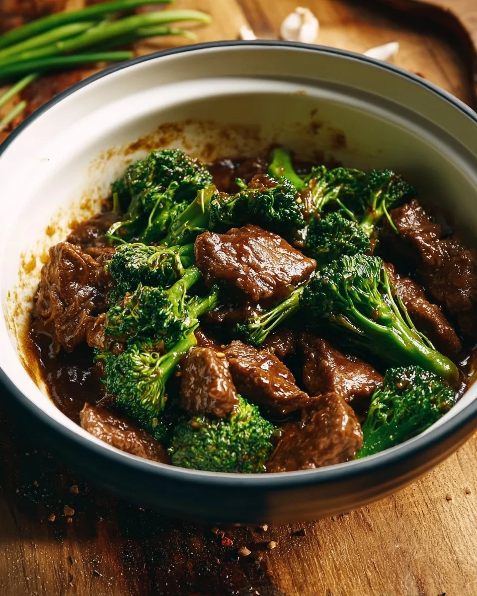 Slow Cooker Beef and Broccoli