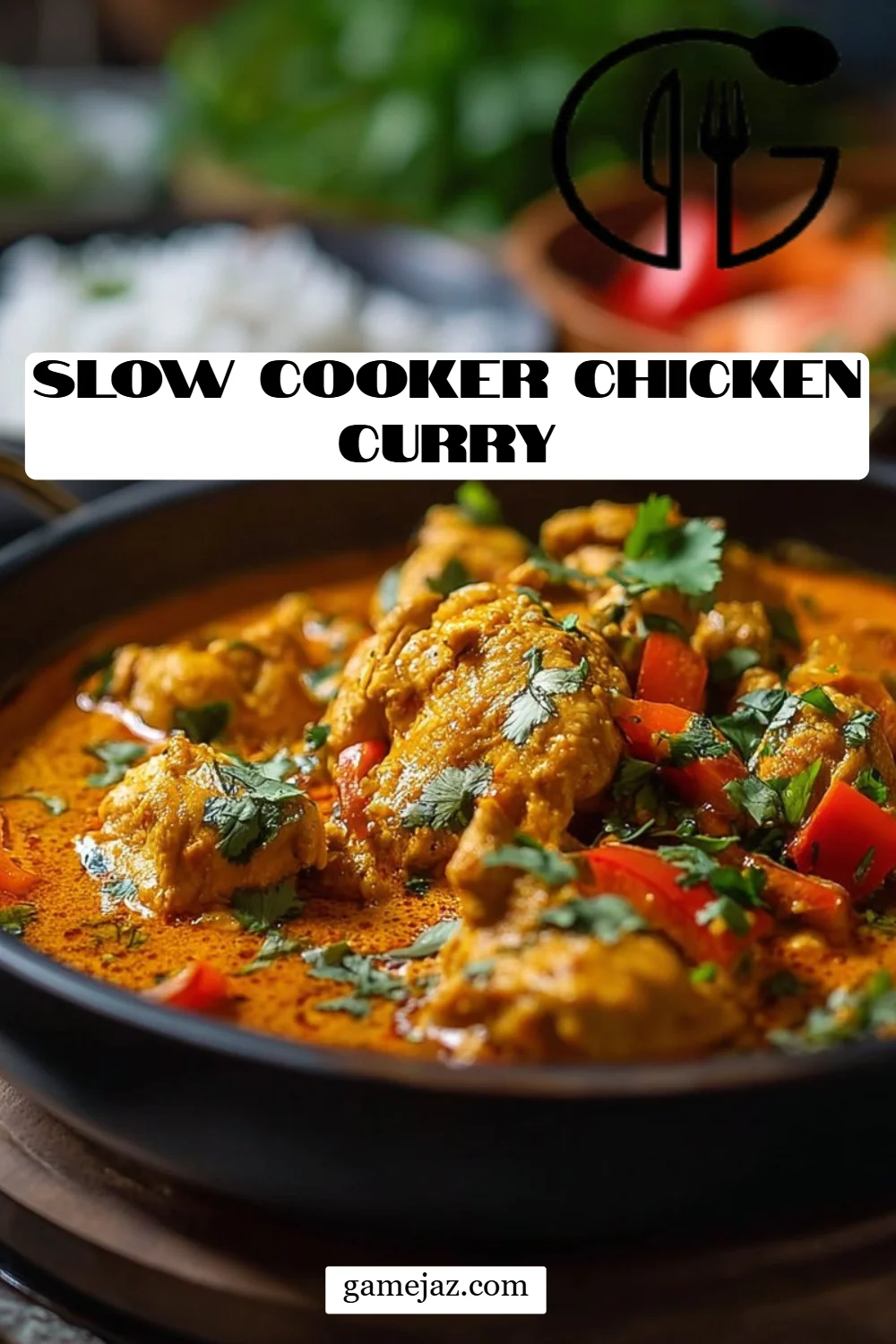 Slow Cooker Chicken Curry