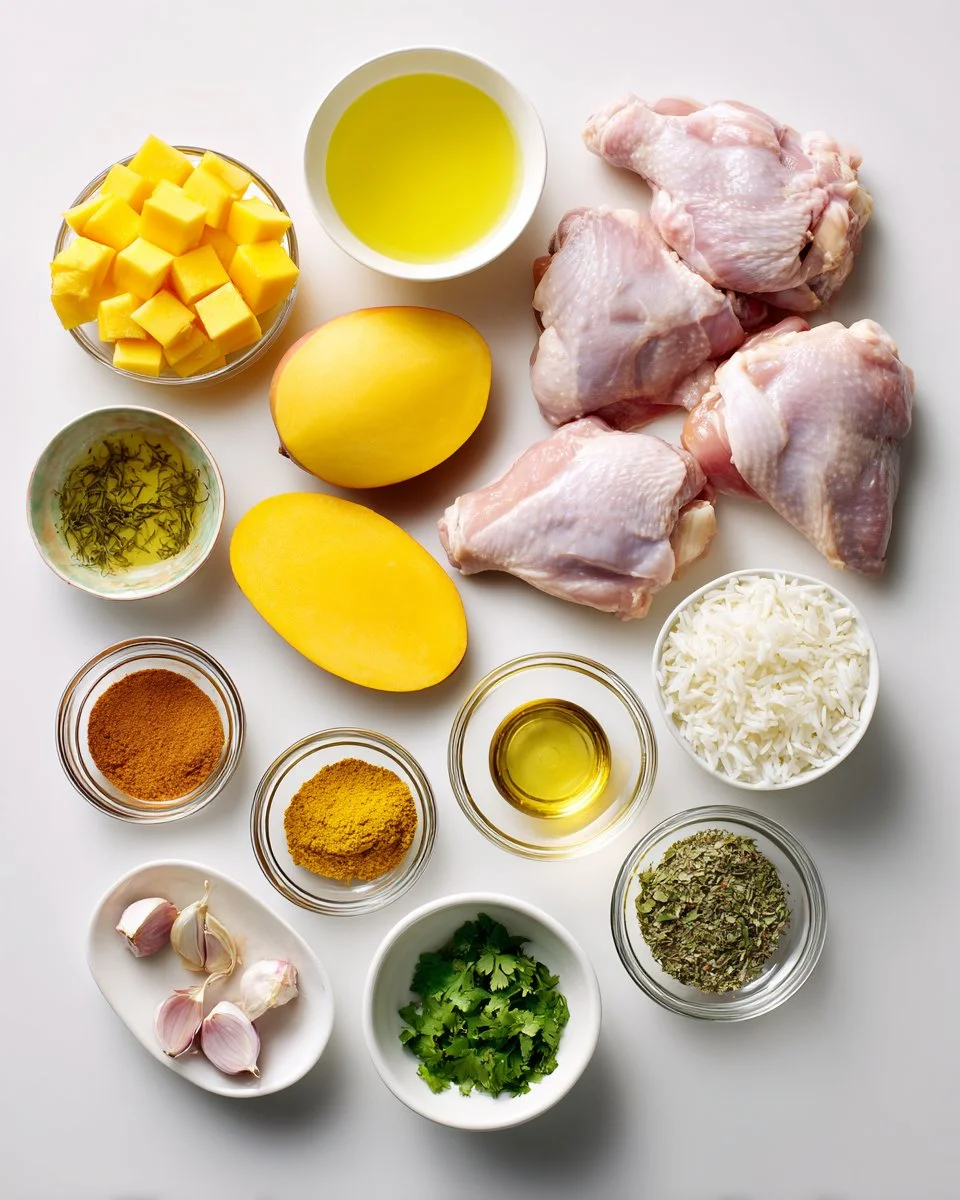 Slow Cooker Mango Chicken Curry