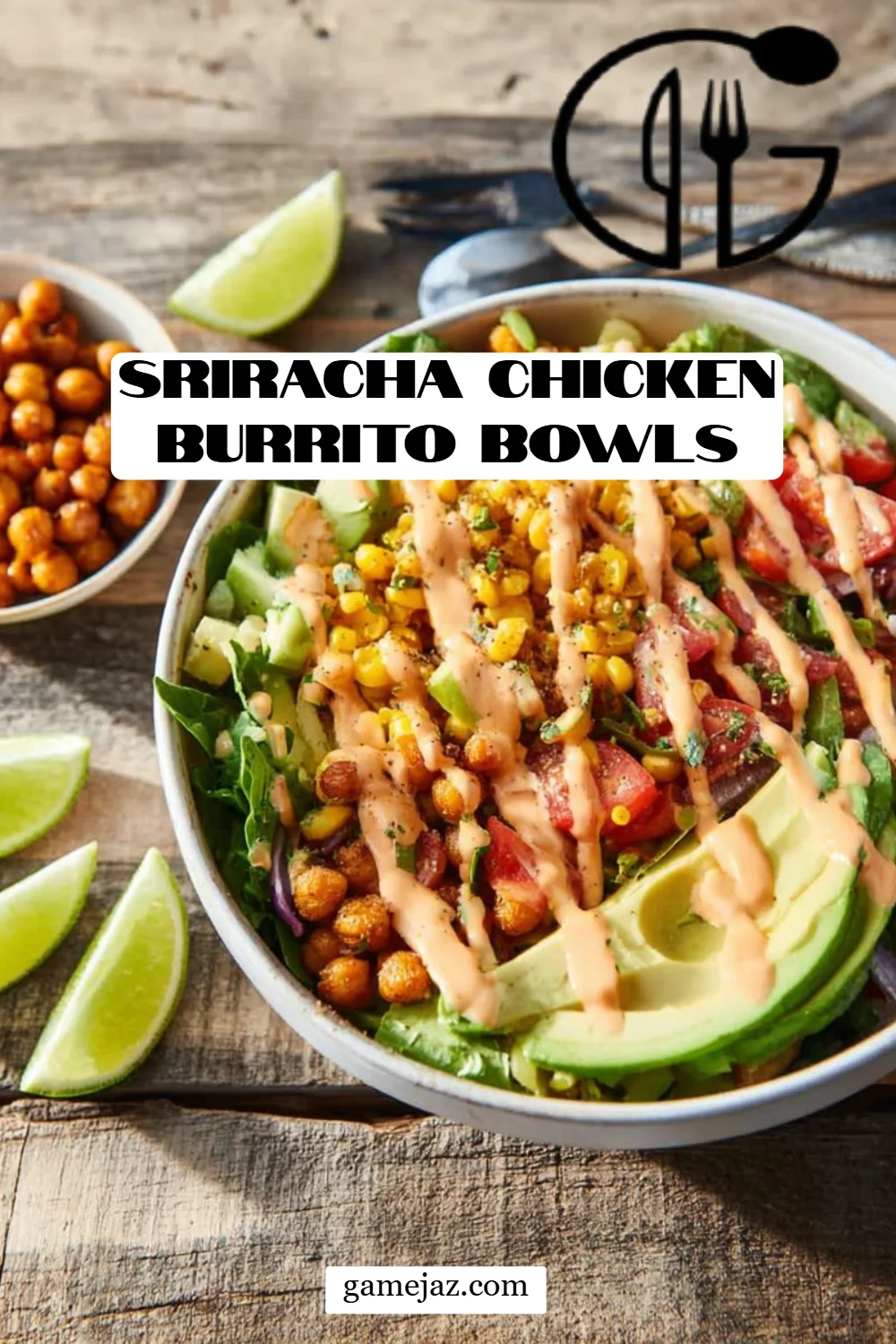 Sriracha Chicken Burrito Bowls