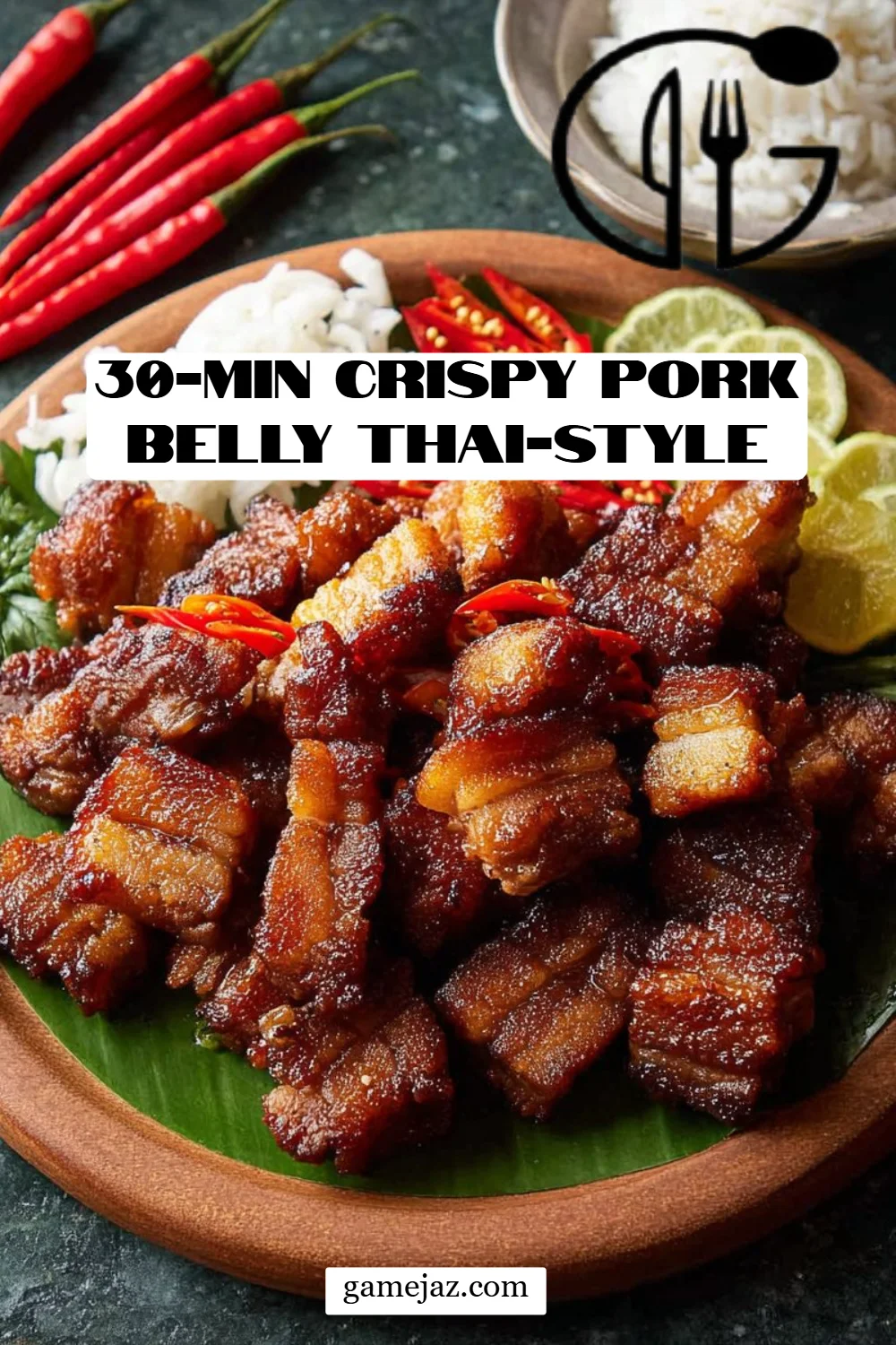 30-Min Crispy Pork Belly Thai-Style