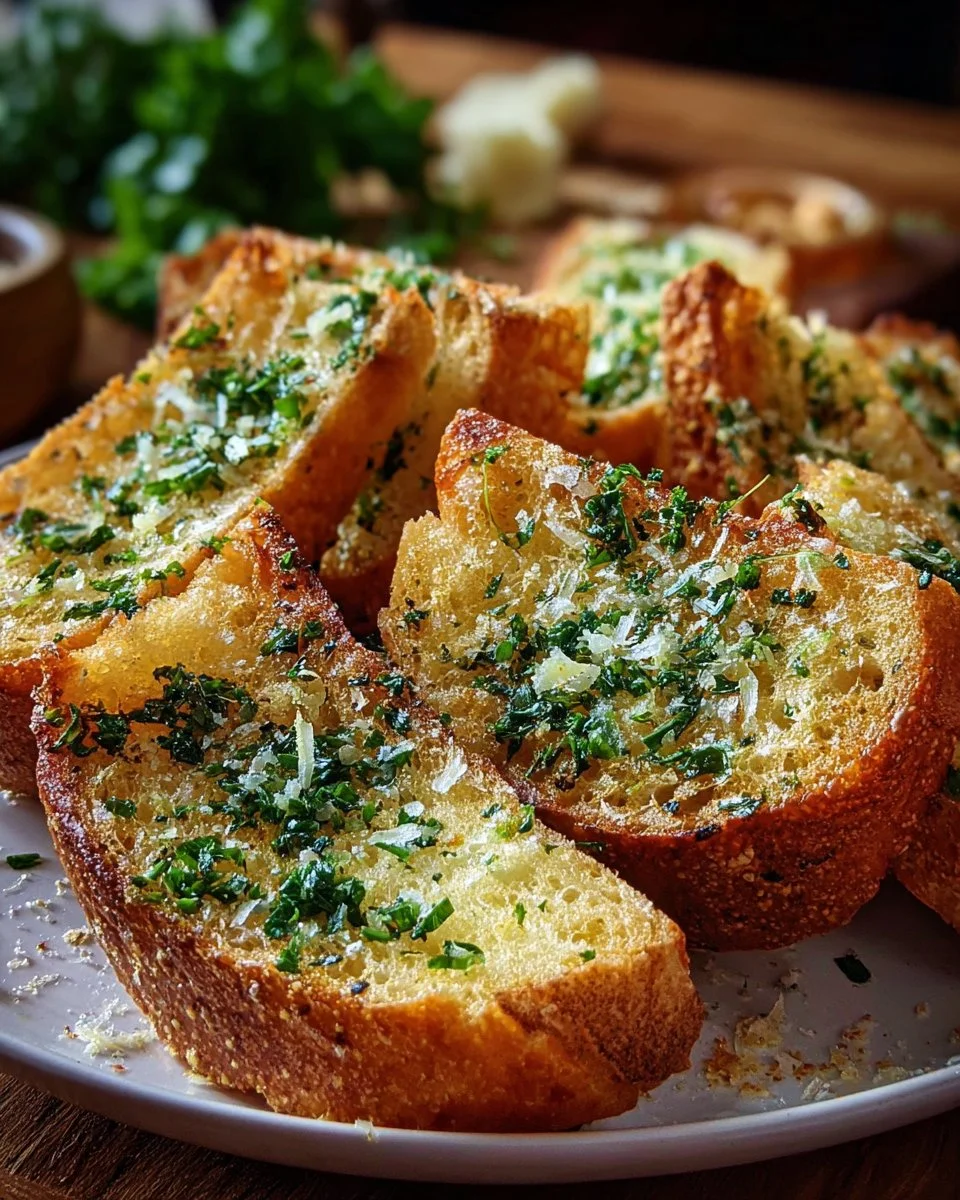 Artisan Parmesan Garlic Bread