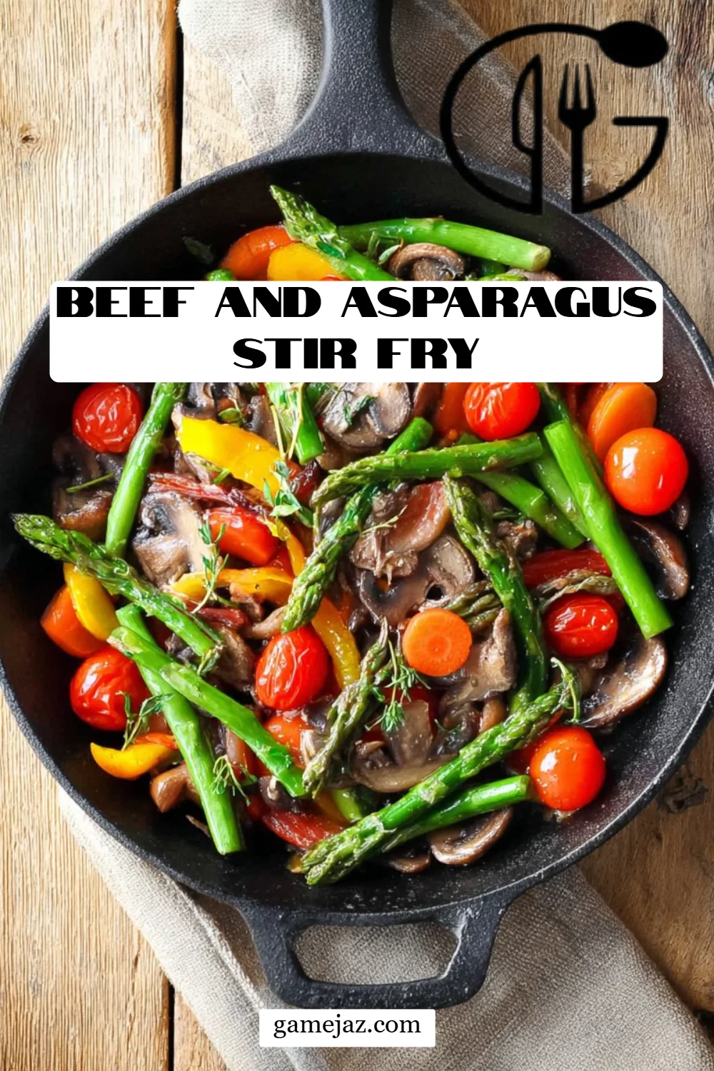 Beef and Asparagus Stir Fry