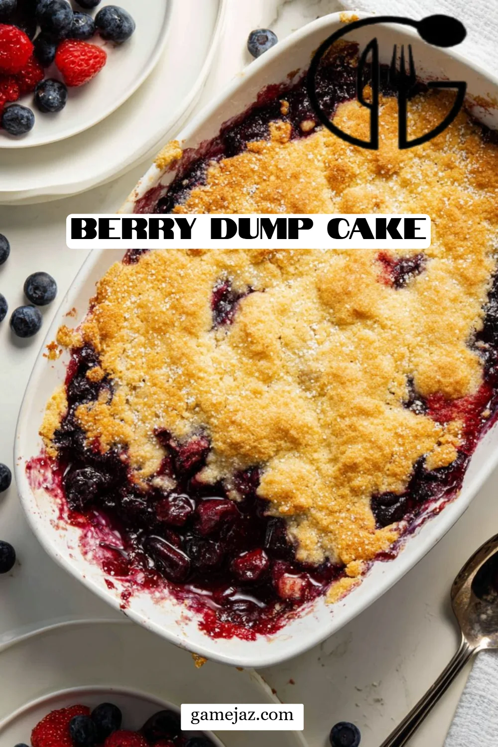 Berry Dump Cake