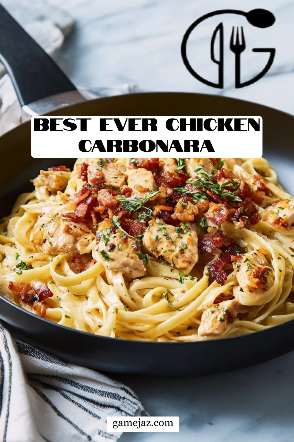Best Ever Chicken Carbonara