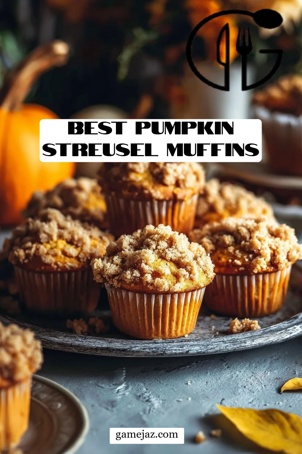 Best Pumpkin Streusel Muffins