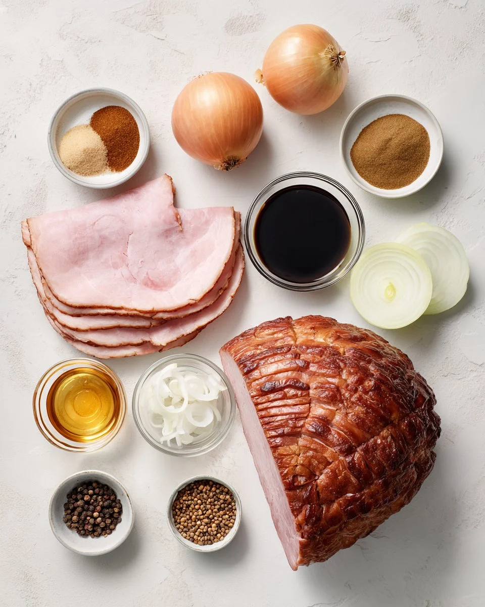 Bourbon and Coke Glazed Ham