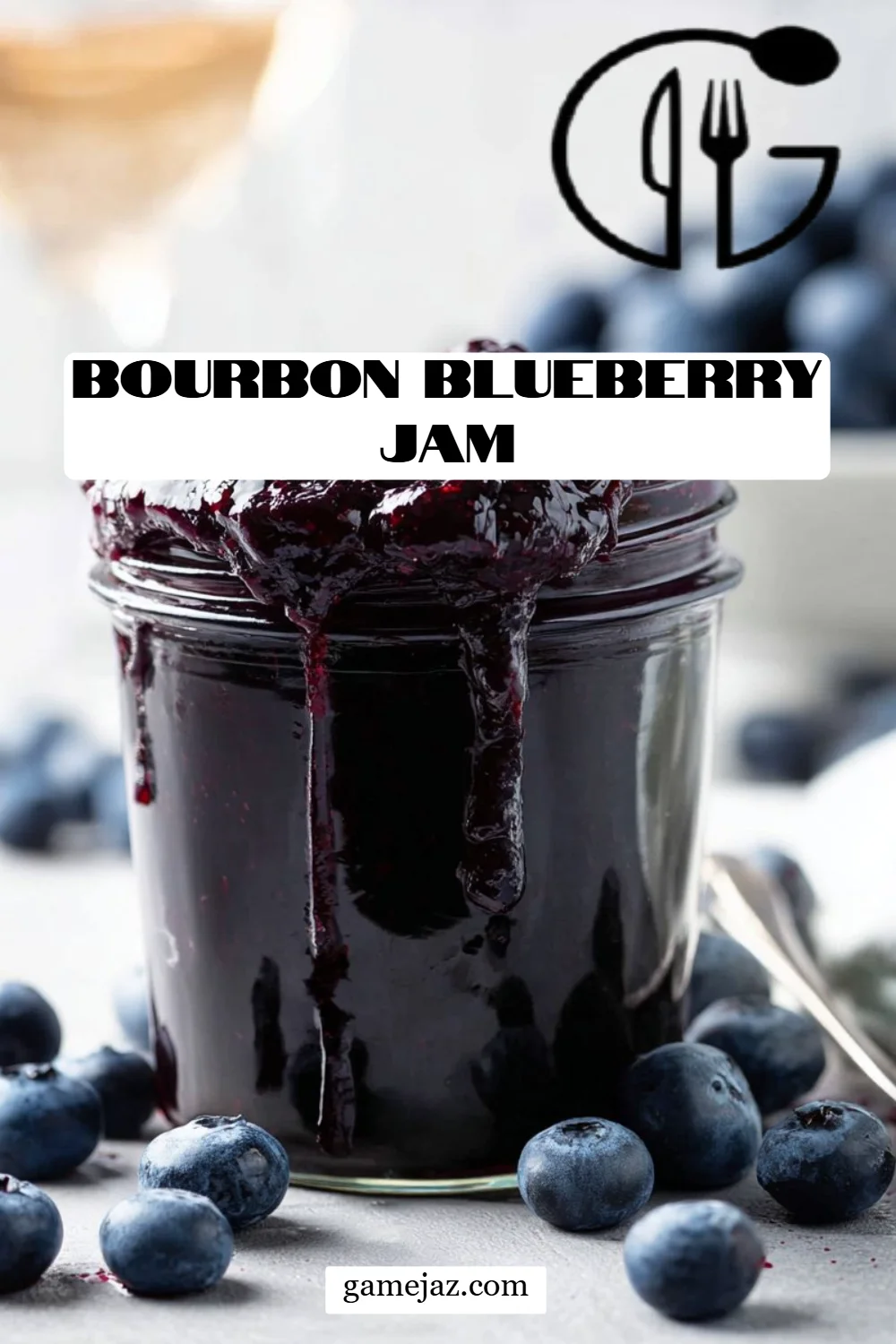 Bourbon Blueberry Jam