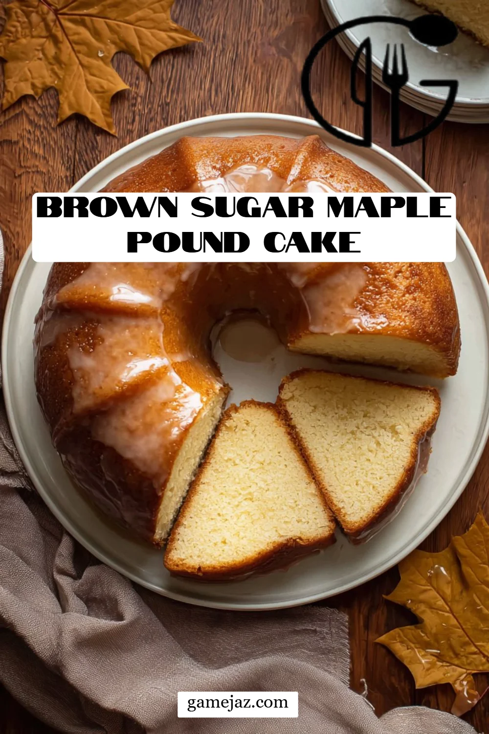 Brown Sugar Maple Pound Cake