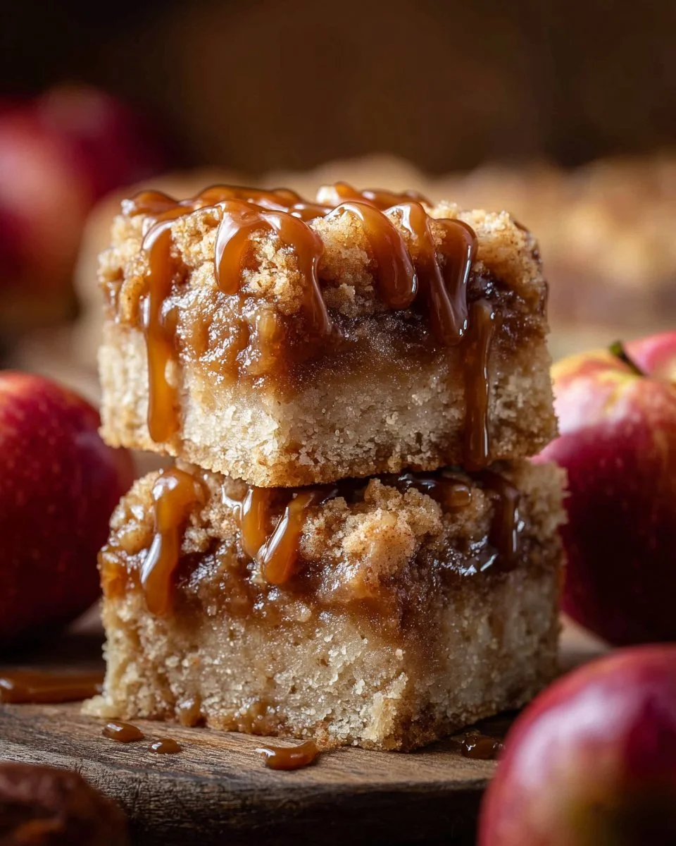 Caramel Apple Crumb Cake