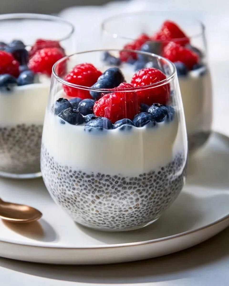 Chia Seed Pudding with Greek Yogurt