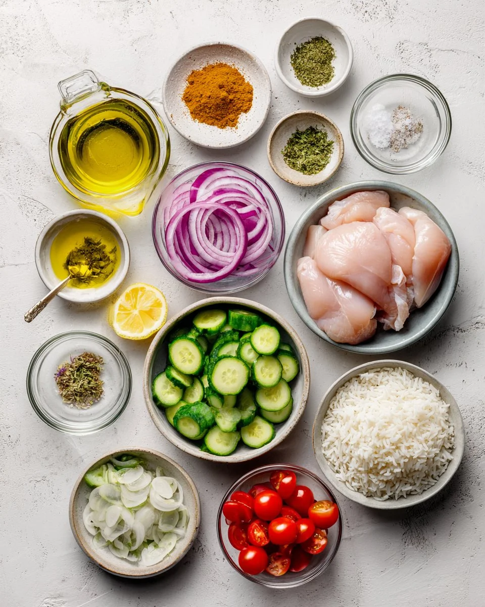 Chicken Shawarma Bowls