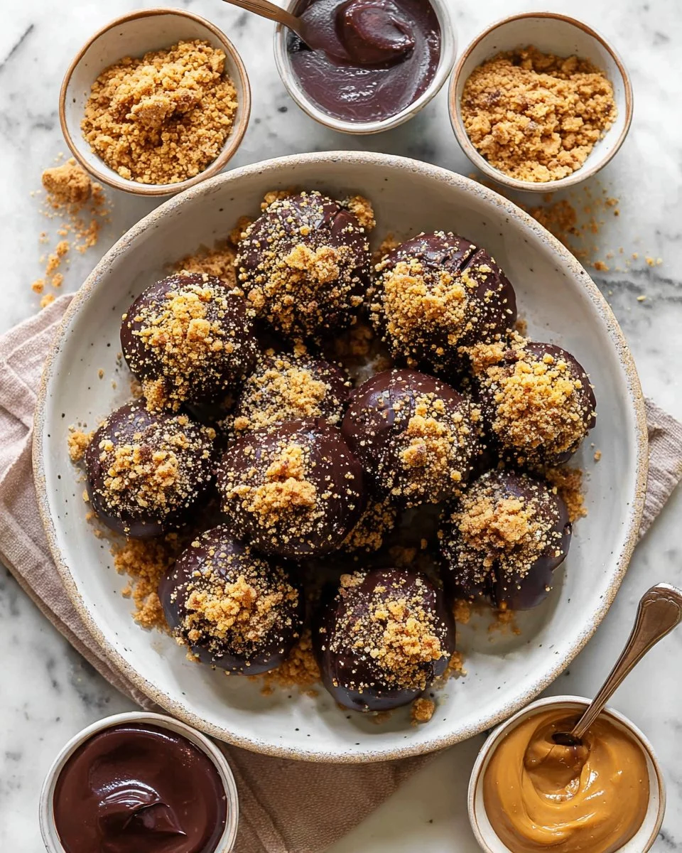 Chickpea Chocolate Truffles
