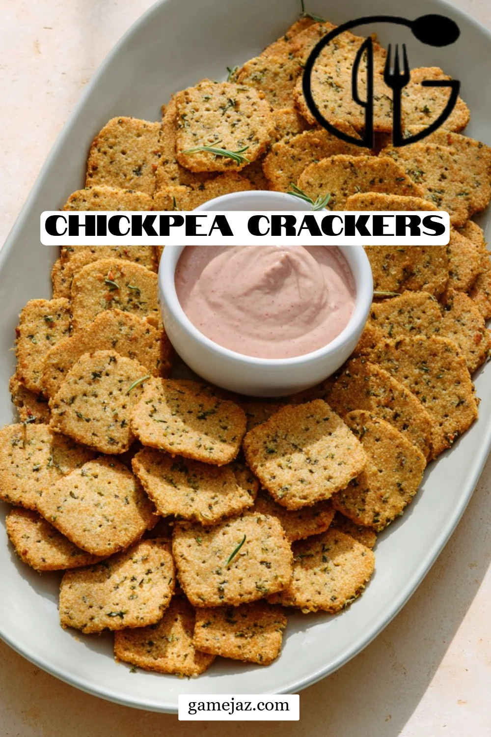 Chickpea Crackers