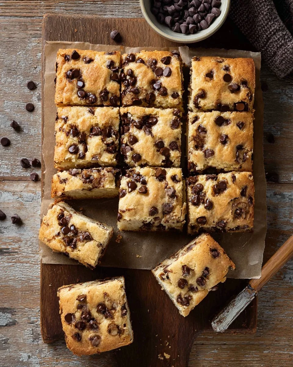 Delicious Chocolate Chip Butter Swim Biscuits ready to enjoy