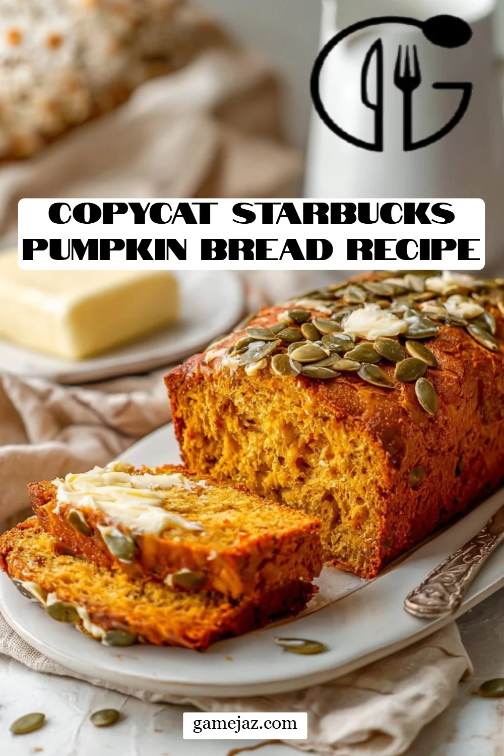 Copycat Starbucks Pumpkin Bread Recipe