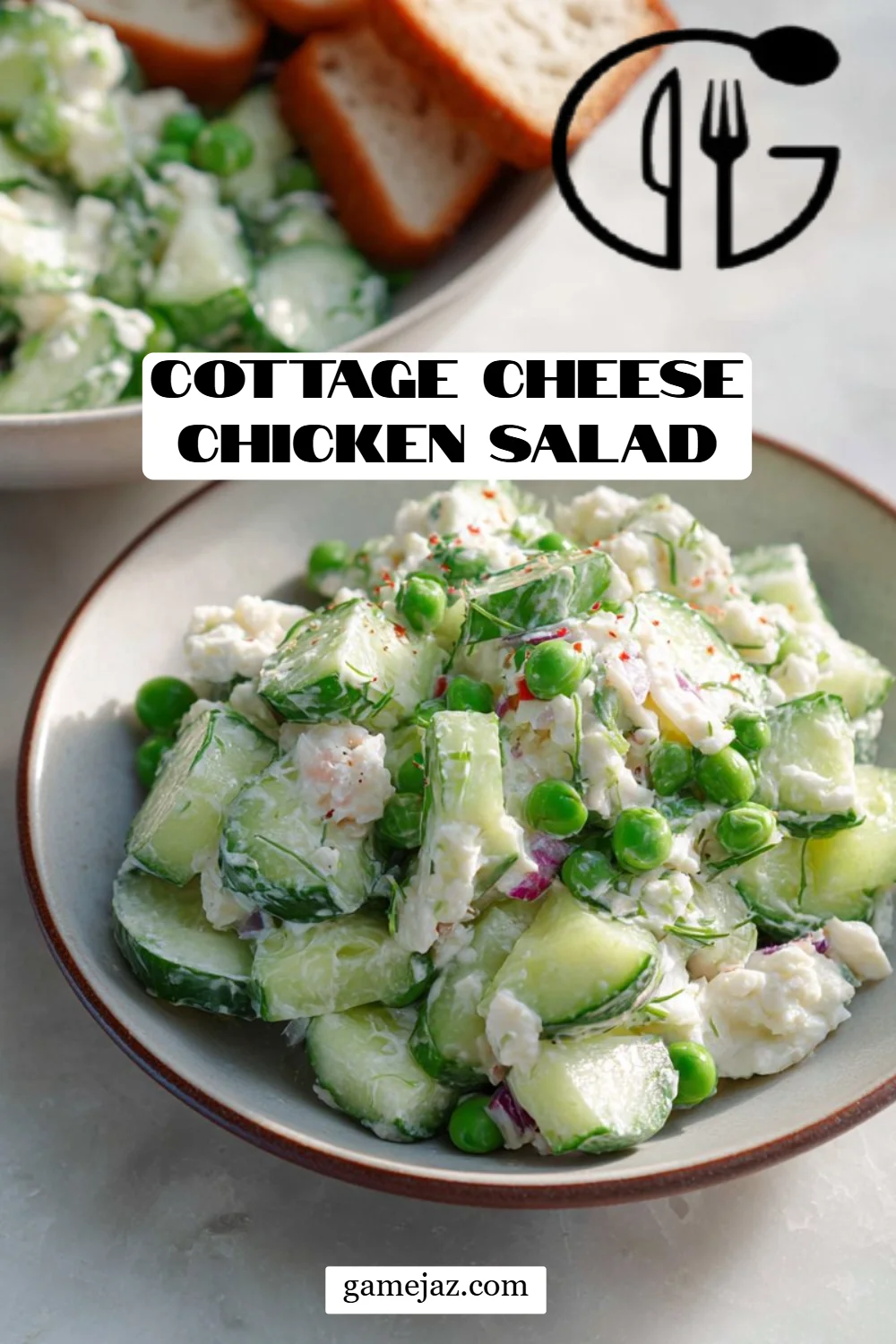 Cottage Cheese Chicken Salad