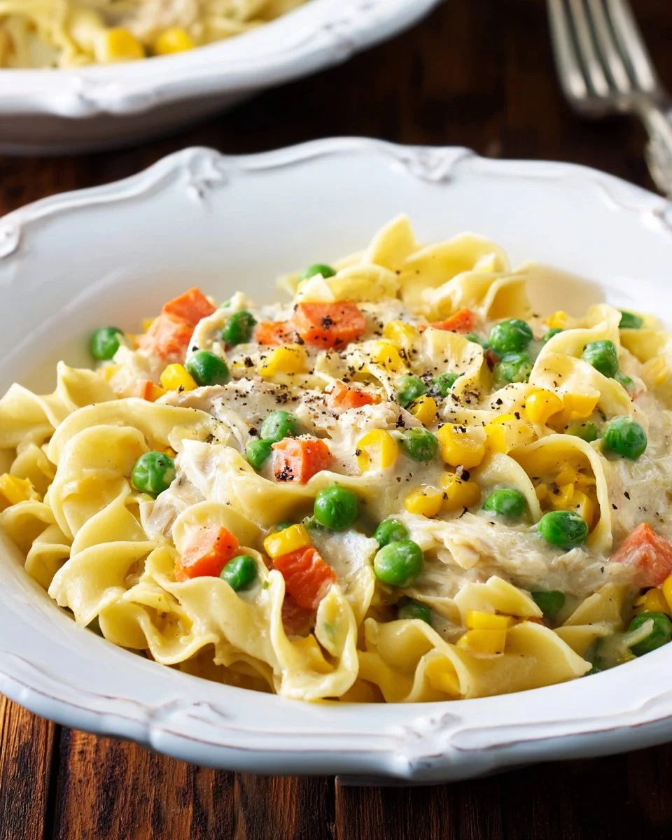 Creamy Chicken Noodle Casserole