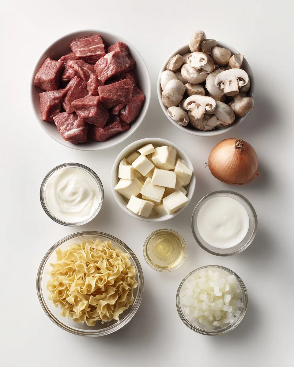 Crockpot Beef Stroganoff