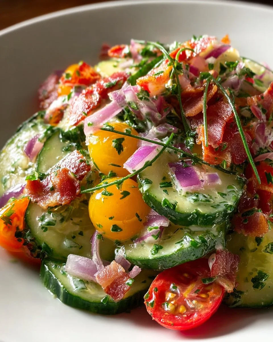 Cucumber Ranch Crack Salad