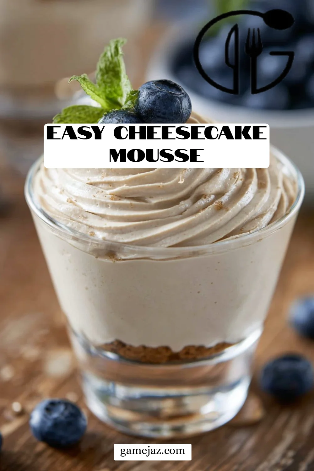 Easy Cheesecake Mousse