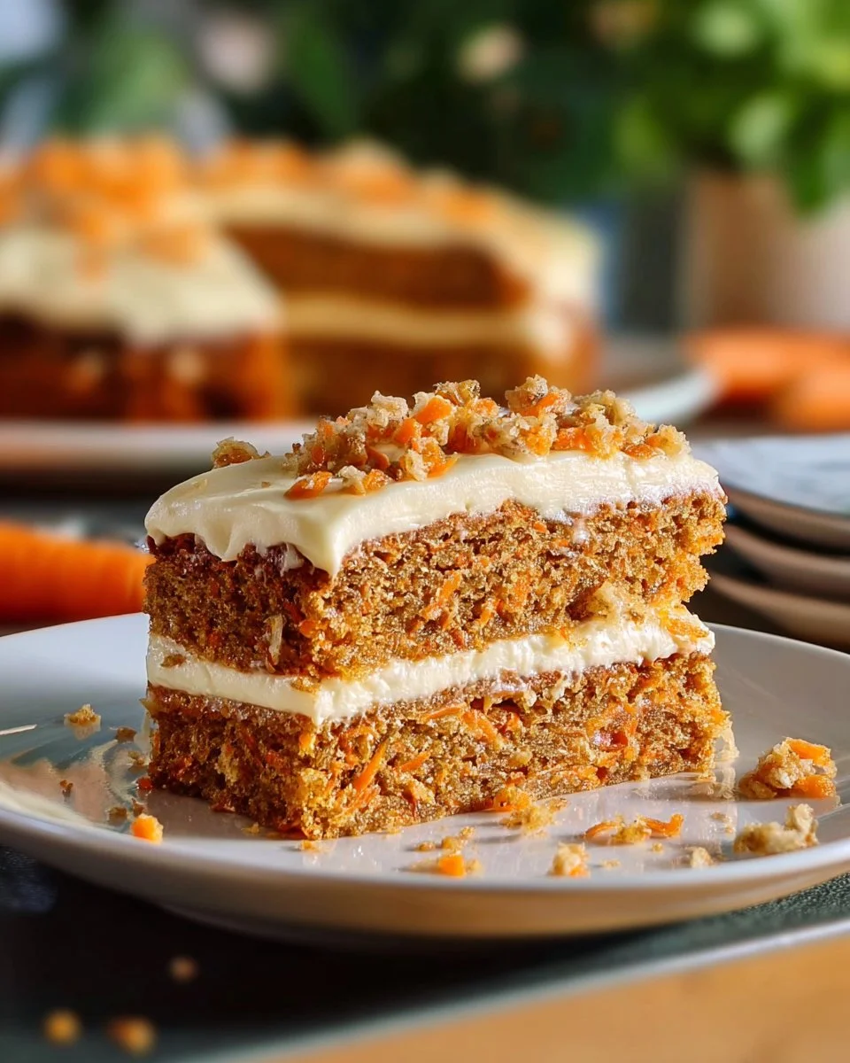 Easy Moist Carrot Sheet Cake