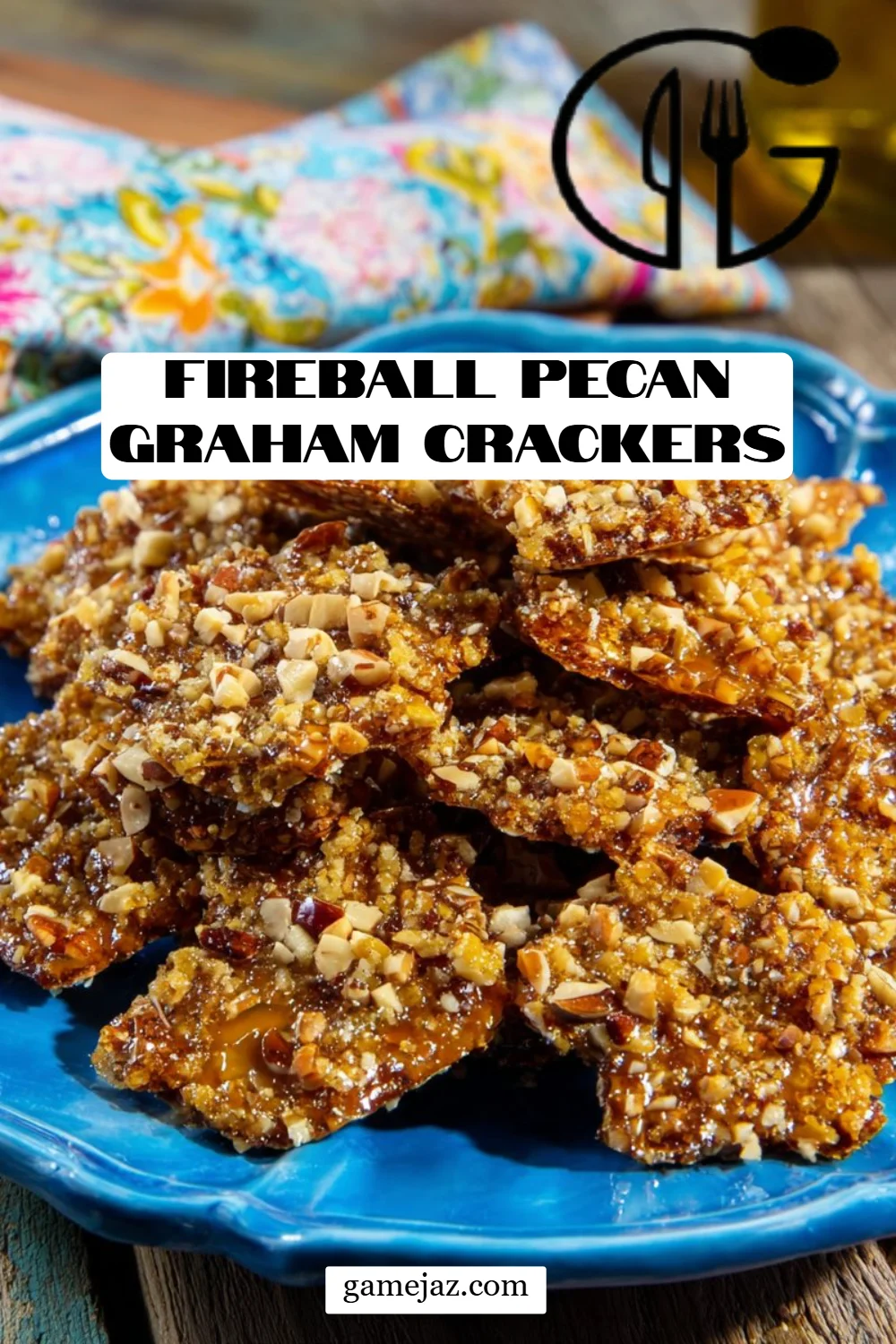Fireball Pecan Graham Crackers