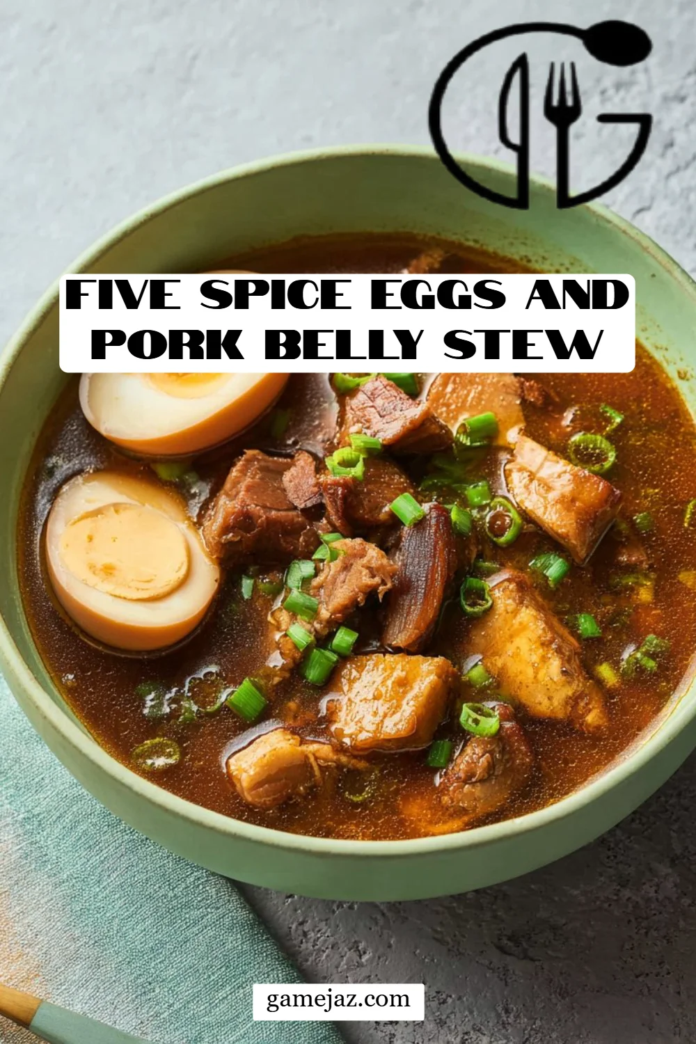 Five Spice Eggs and Pork Belly Stew