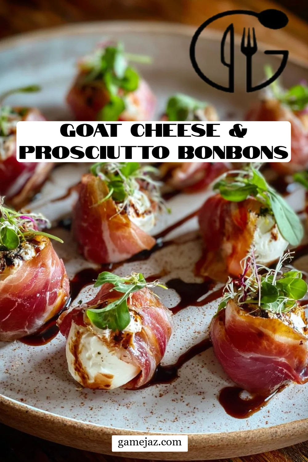 Goat Cheese & Prosciutto Bonbons