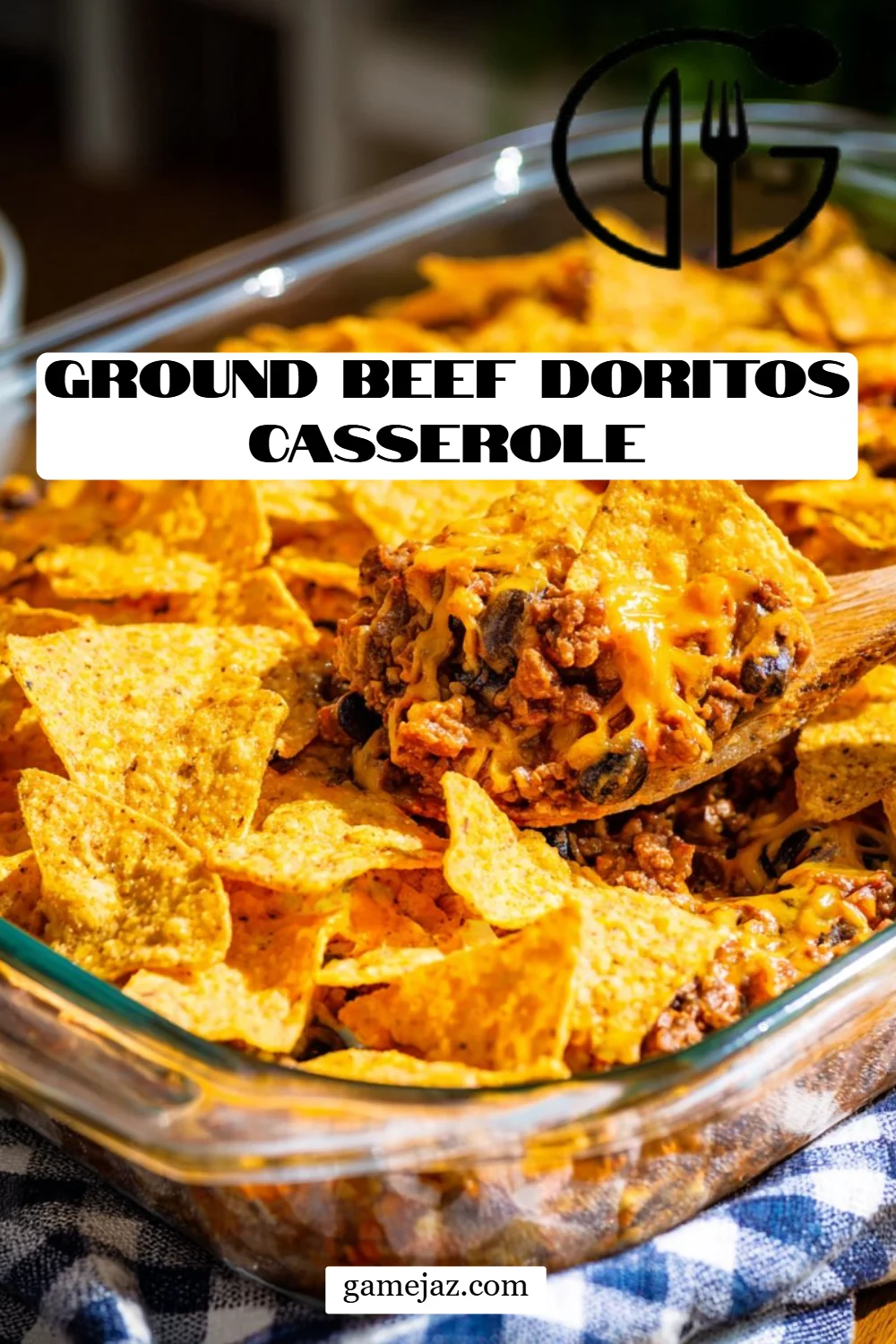 Ground Beef Doritos Casserole