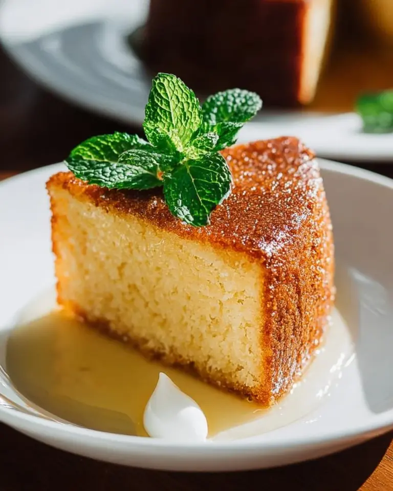 Delicious homemade Amaretto Pound Cake with almonds and frosting.