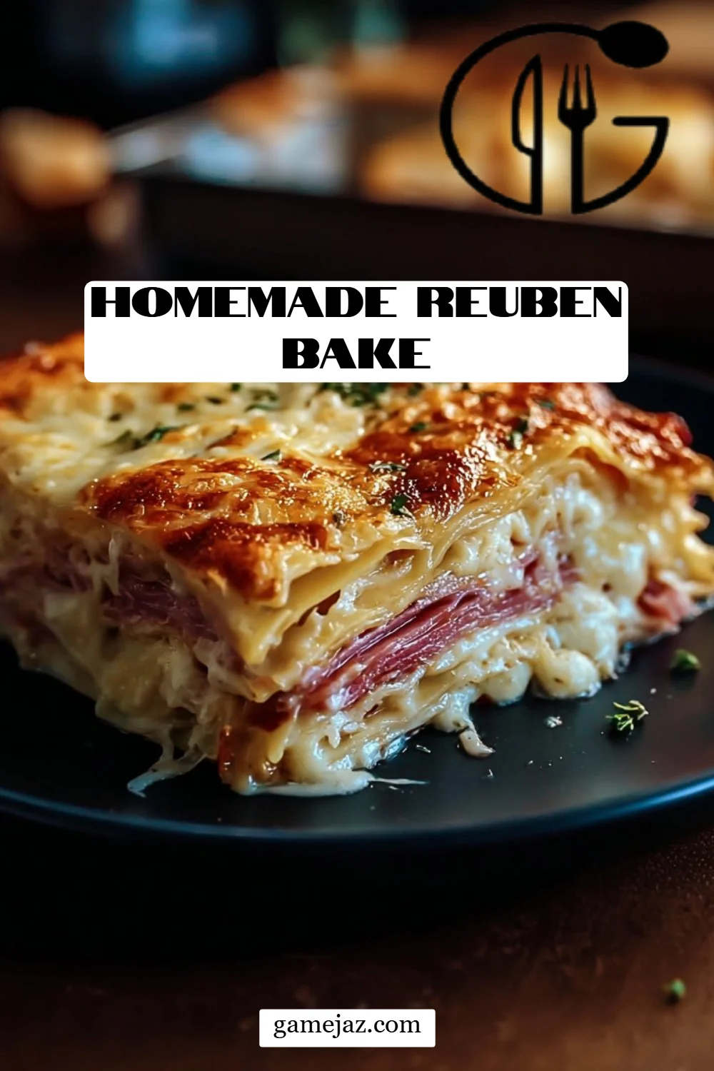 Homemade Reuben Bake